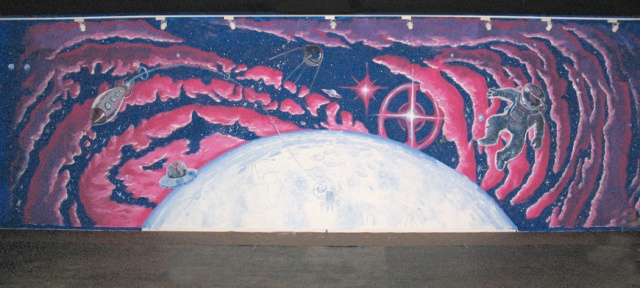Yuri's Night 2008 Mural