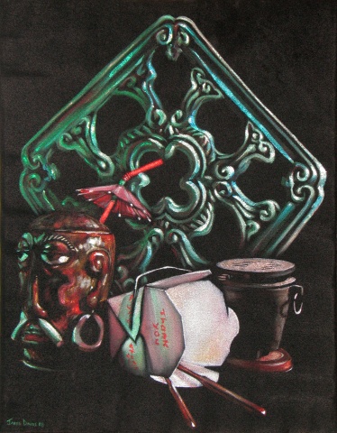 Head Hunter Still Life   (sold)