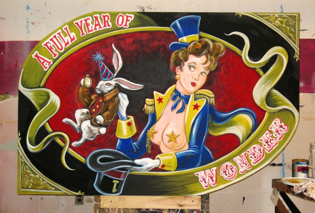 Valance for Palace of Wonders Stage
