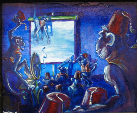 Screening at the Organ Grinders Local (sold)