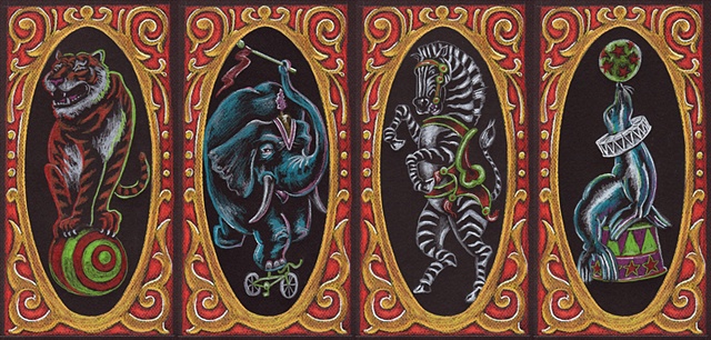 Animal Banners Painters Elevation, MUMBO