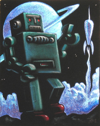 Velvet Robot 0010   (sold)