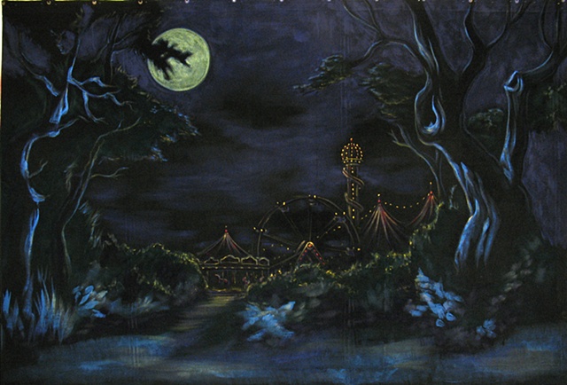 Spooky Dog and the Teenage Gang Mysteries backdrop