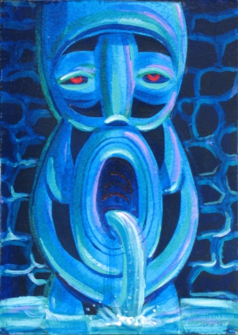 FOUNTIAN TIKI (SOLD)