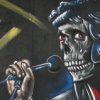 Skull Elvis or "Skulvis"
