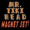 Mr. Tiki Head Magnet Set