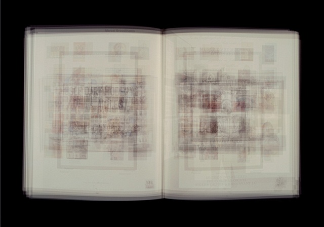 Section Publicit�, Mus�e d�Art Moderne, D�partement des Aigles- Marcel Broodthaers