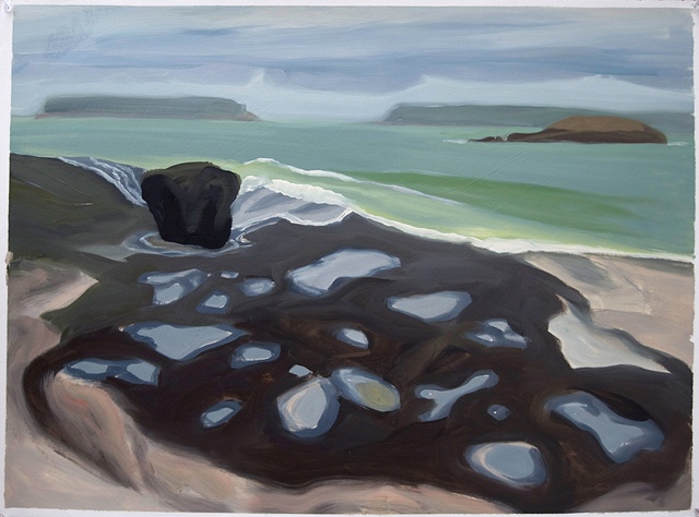 Black Rock with Pools