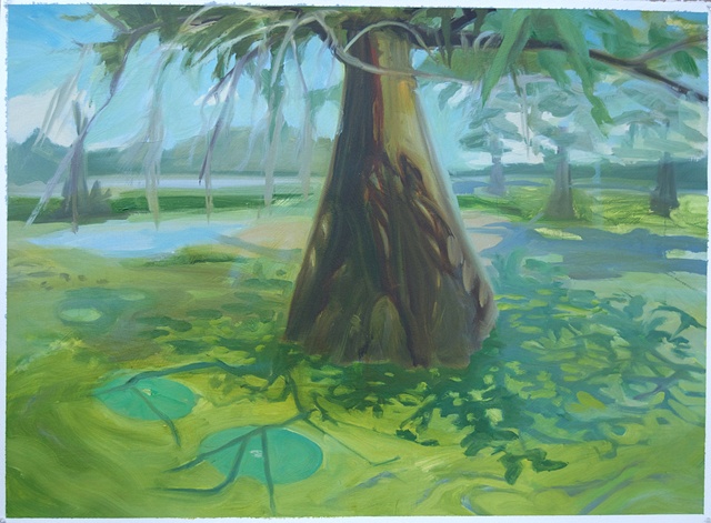 Cypress at Noon