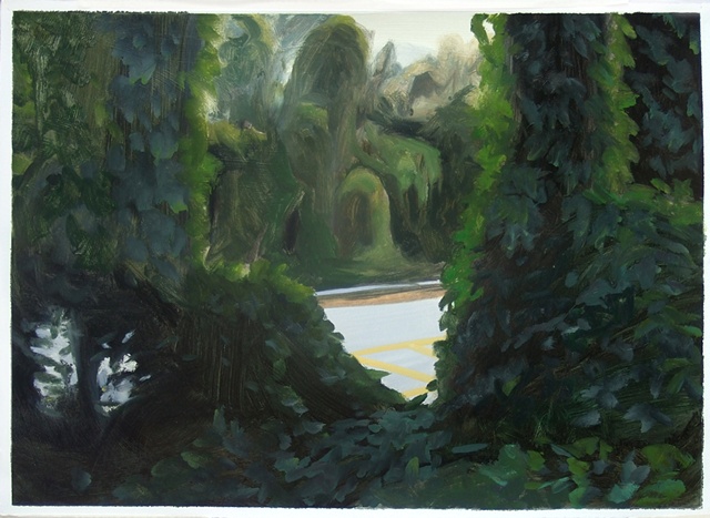Study for Kudzu on the Blue Ridge