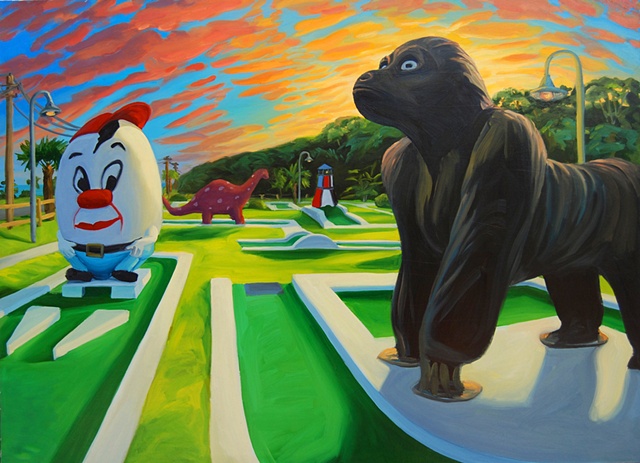 Gorilla With  Humpty Dumpty