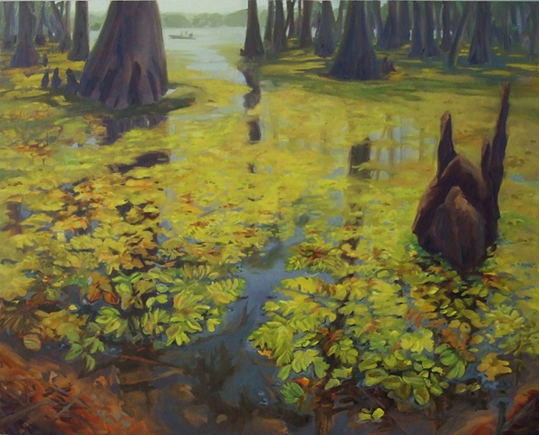 Giant Salvinia, Caddo Lake