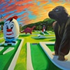 Gorilla With  Humpty Dumpty