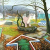 Mini Golf in Winter