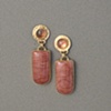 14kt Gold, Stones:  Tourmaline, Imperial Jasper