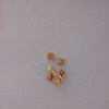 14kt Gold, Stones:  Druzy, Citrine Briolettes