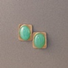 14kt Gold, Stone:  Chrysoprase