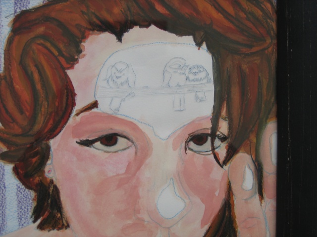 Caught Different Triptych Detail