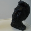 My Half of a Collaboration with Fredrik Nielsen Fredhead 2/3 (Before Fredrik, pink and green) and Shaping an Ego (A Fredrik Remelt, black)