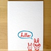 rabbit kids note