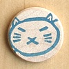happy cat magnet