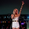 Rachel Vette of The Vettes at VooDoo experience 2010 NOLA