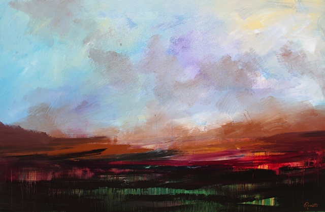 Rain on the Marsh