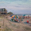 Striped Umbrella - Green Hill Beach, RI
