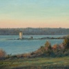 Sunset, Dutch Island Light