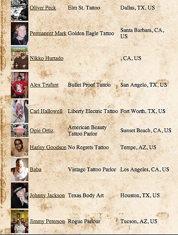 Musink Line Up.