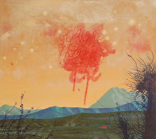 Red sky