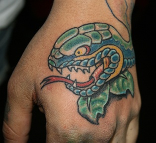 Snake hand