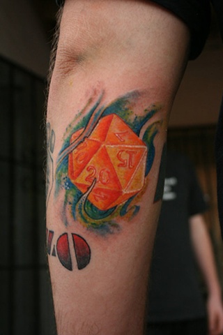 D&D tattoo