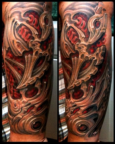 bio mechanical sleeve in full color