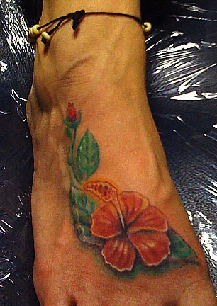 Flower tattoo