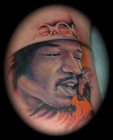 Jimi Hendrix portrait