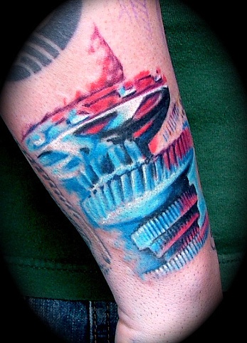 Gears start of sleeve on Sweeney