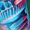 Gears start of sleeve on Sweeney