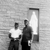 Morgue workers in a cemetery, Faubourg Marigny