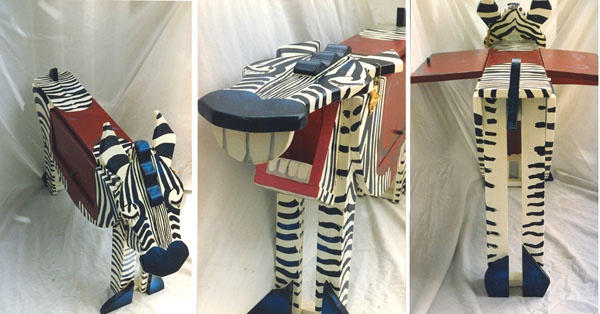 Zebra Table