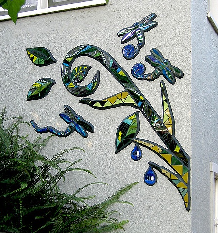 Side Vine Mural Close Up