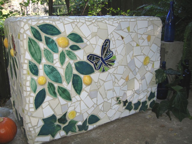 Lemon Bench Front