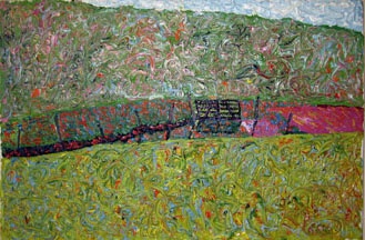 Windy hillside