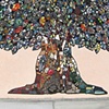 Tree on the original wall color