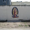 Virgin on Wall