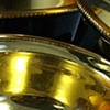 23 - Karat Caviar Glass Bowls