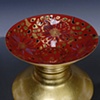 Gilded Floral Bowls
