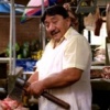 Butcher in Lima, Peru