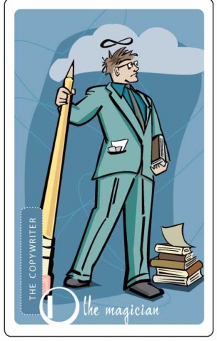 ADDY Magician Tarot Card