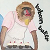 Alphabet preschool mural - Baboon closeup detail